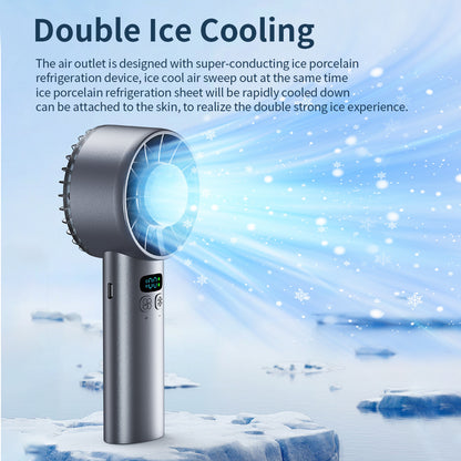 Refrigeration handheld fan