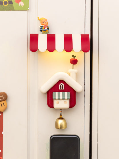 Refrigerator magnet door decoration