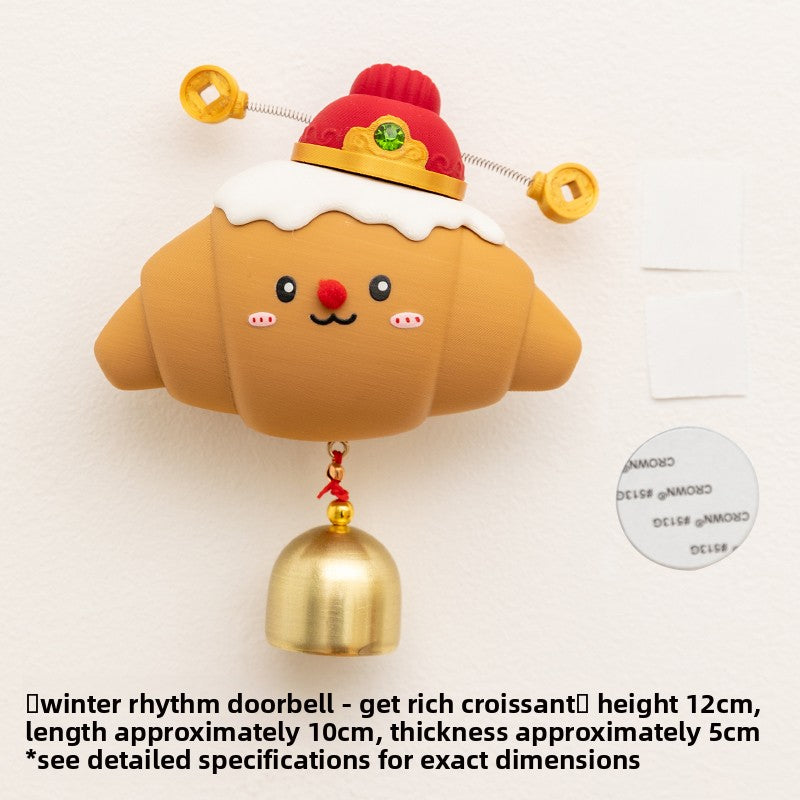 Refrigerator magnet door decoration