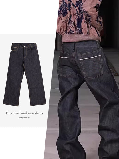 Relaxed Fit Denim Pants