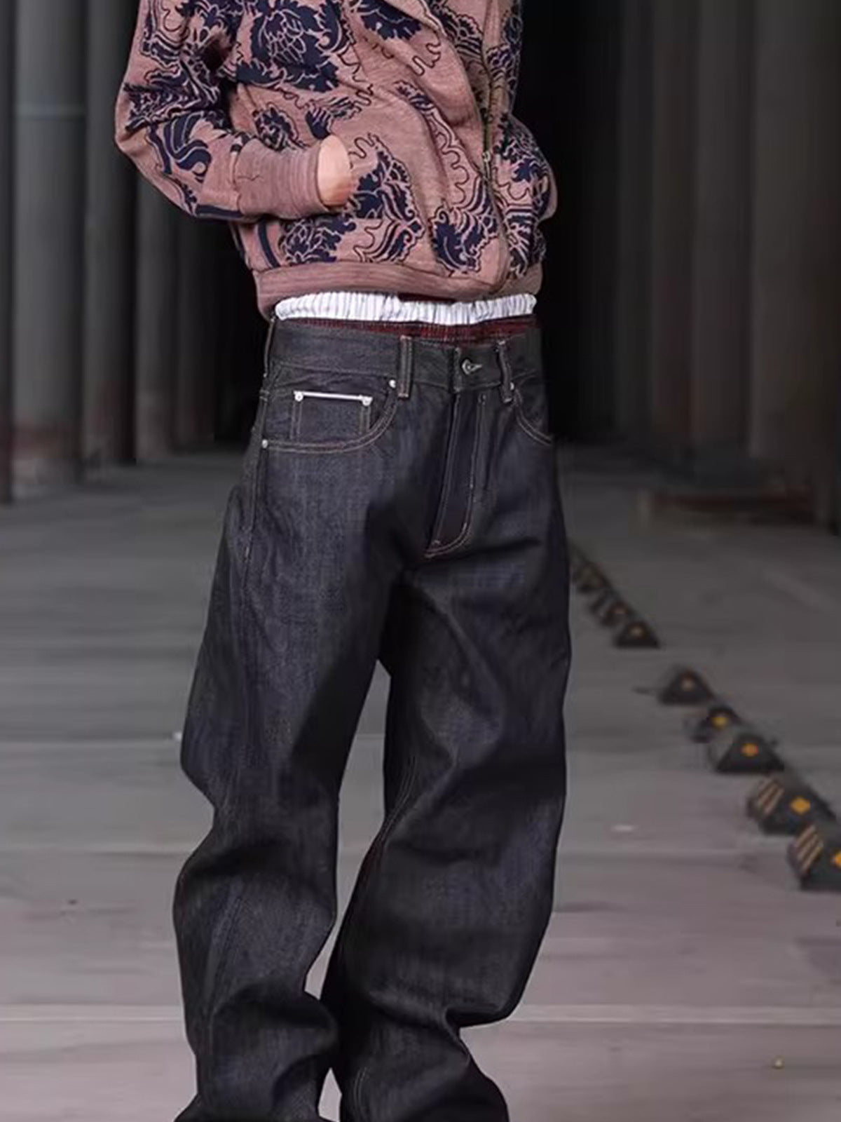Relaxed Fit Denim Pants