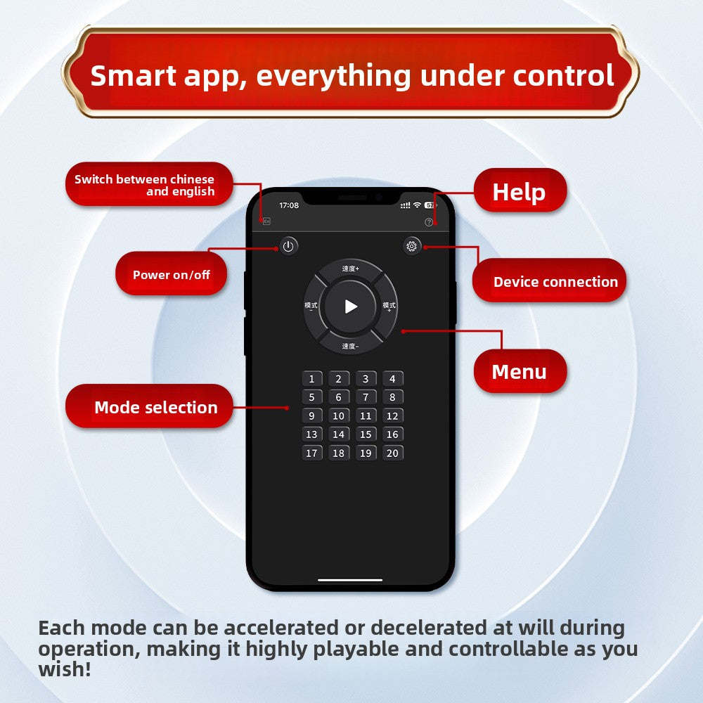 Remote Control Automatic Massager