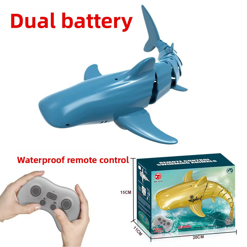 Remote Control Bionic Shark Toy with Spray Function
