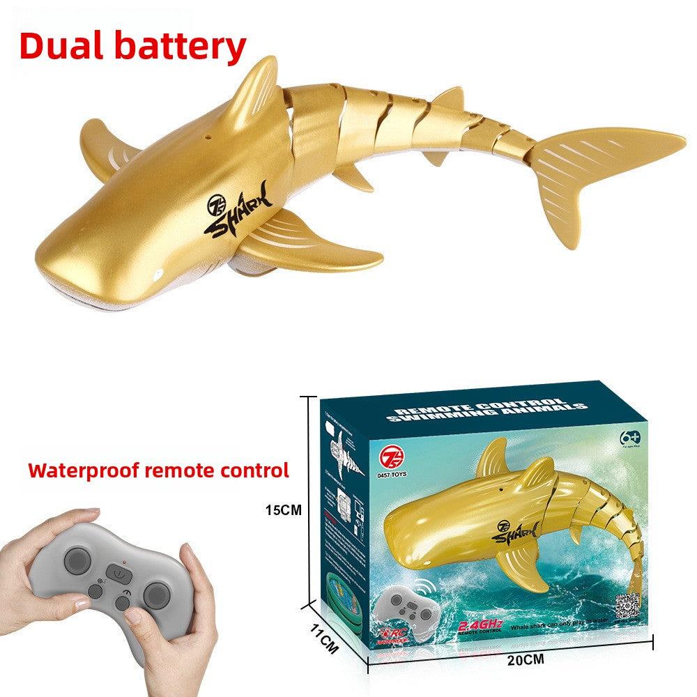 Remote Control Bionic Shark Toy with Spray Function