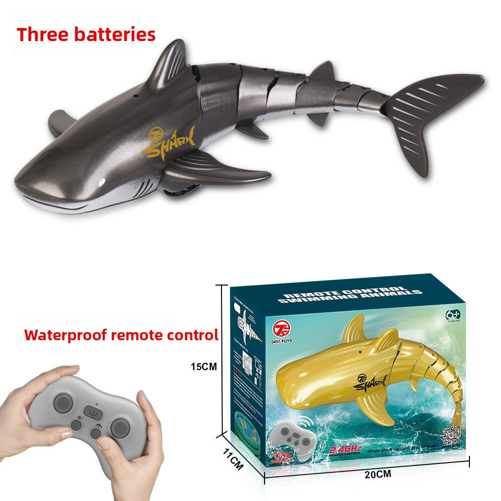 Remote Control Bionic Shark Toy with Spray Function