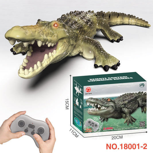 Remote Control Bionic Shark Toy with Spray Function