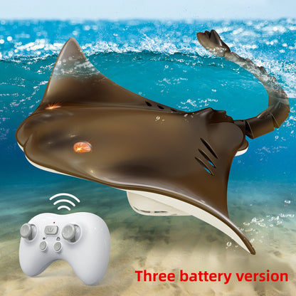 Remote Control Bionic Shark Toy with Spray Function