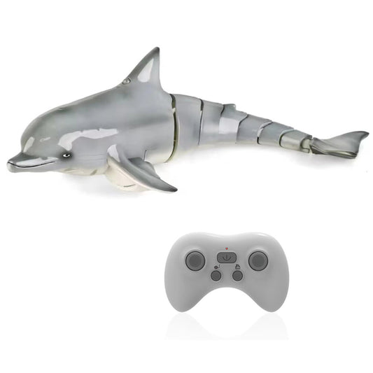 Remote Control Bionic Shark Toy with Spray Function