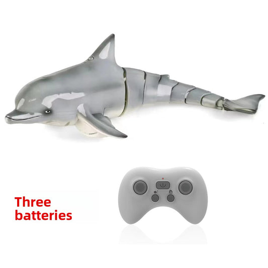 Remote Control Bionic Shark Toy with Spray Function