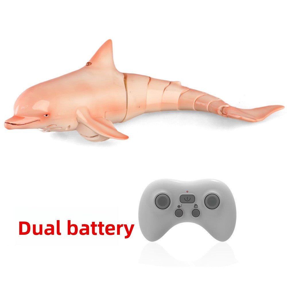 Remote Control Bionic Shark Toy with Spray Function