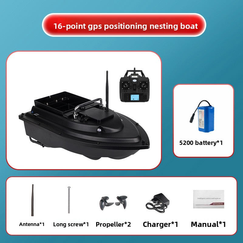 Remote control boat, fishing boat, automatic return boat, bait boat