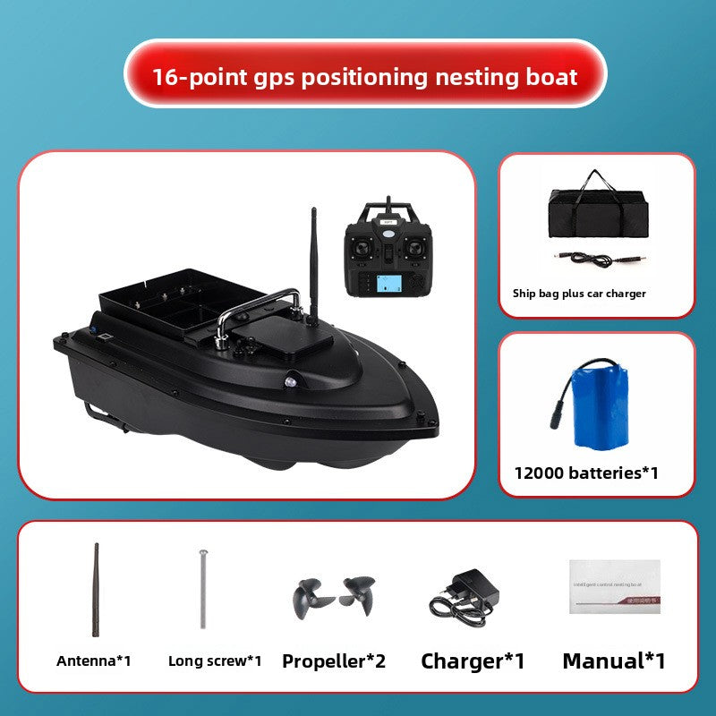 Remote control boat, fishing boat, automatic return boat, bait boat