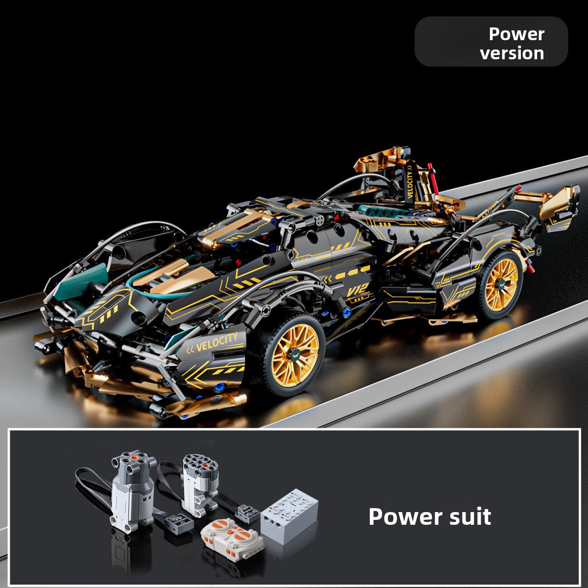 Remote Control Building Blocks Car Toy