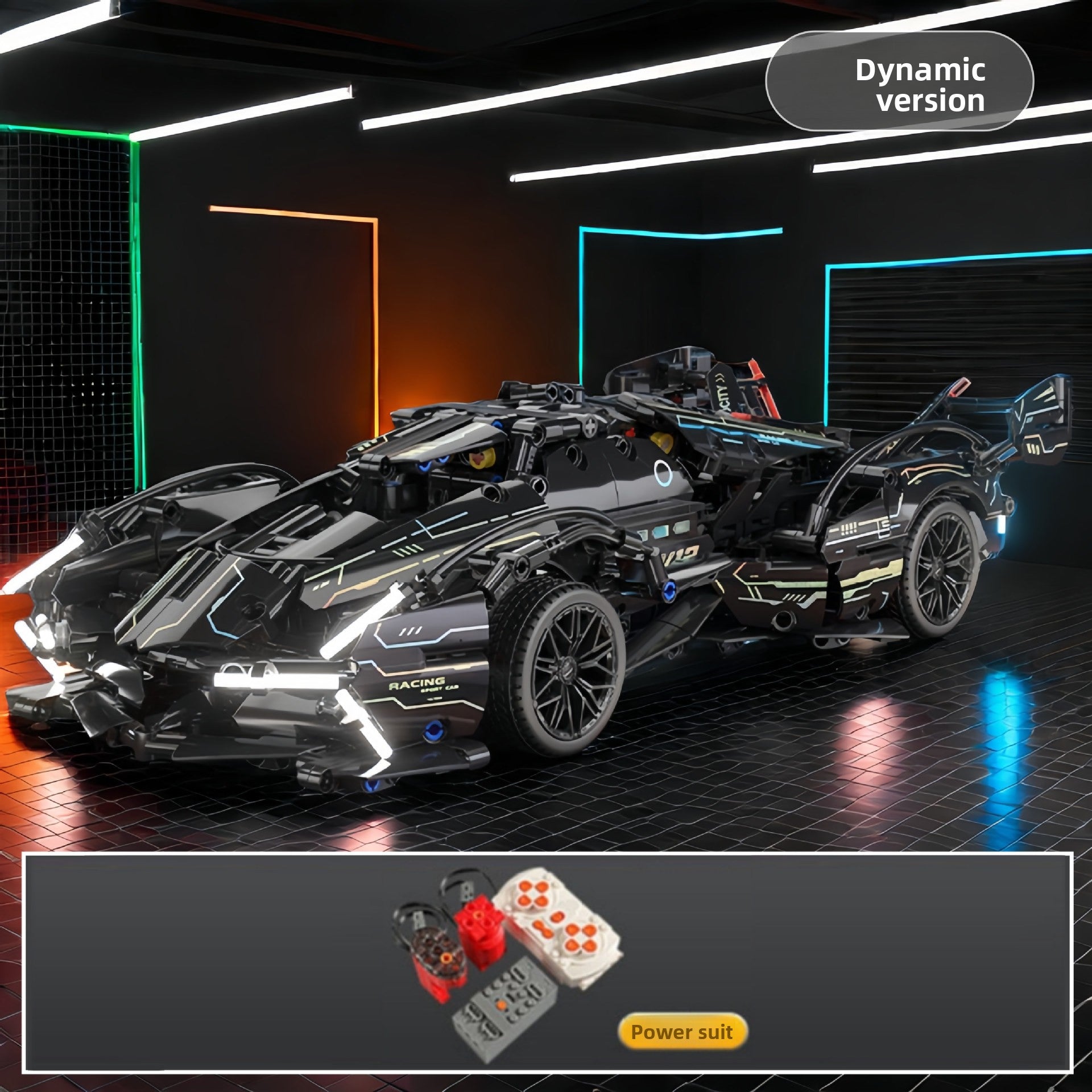 Remote Control Building Blocks Car Toy