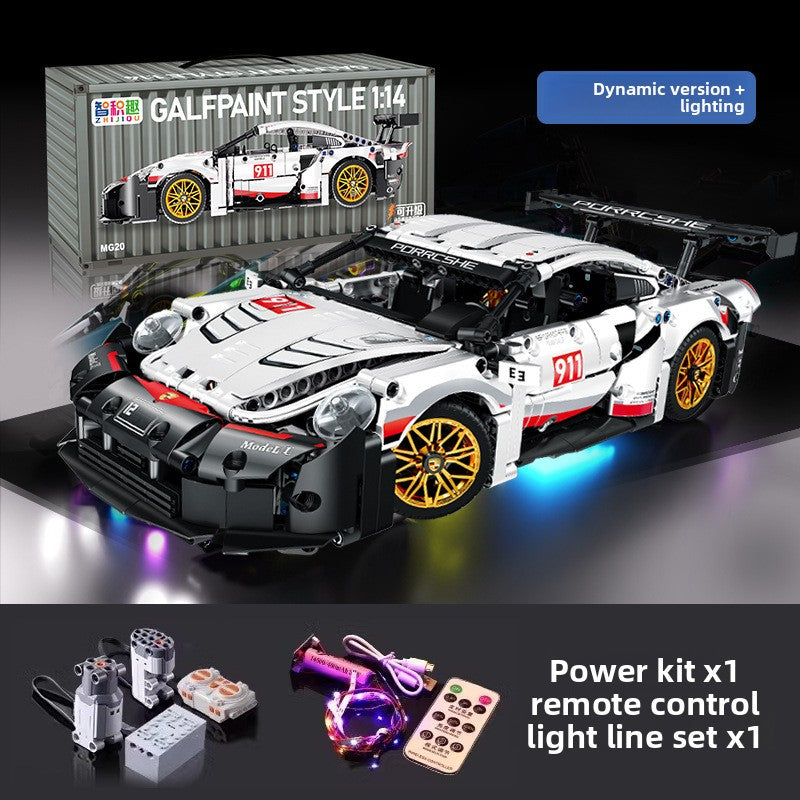 Remote Control Building Blocks Car Toy