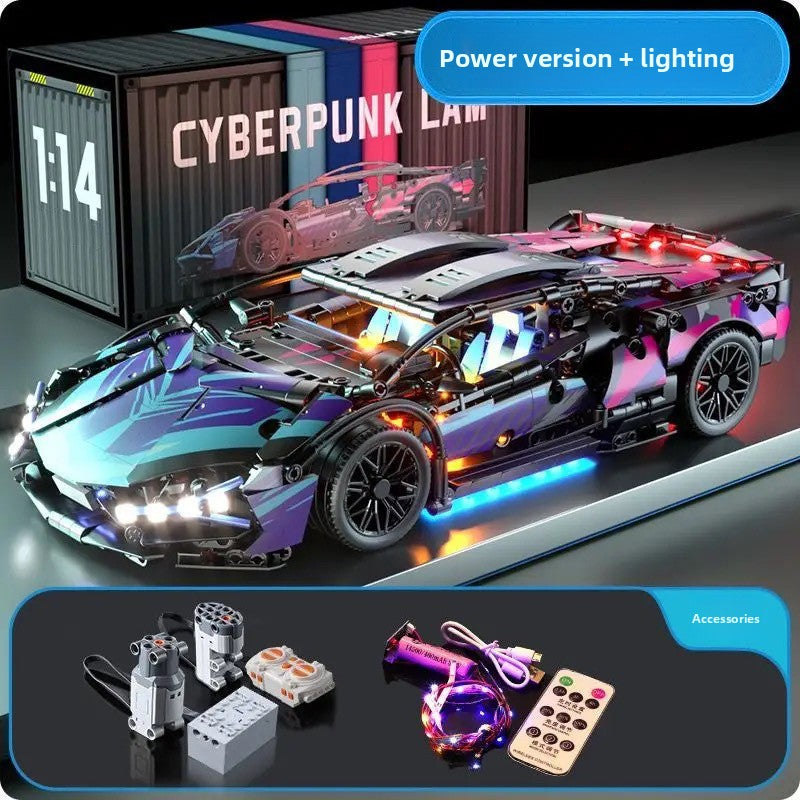 Remote Control Building Blocks Car Toy