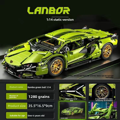 Remote Control Building Blocks Car Toy