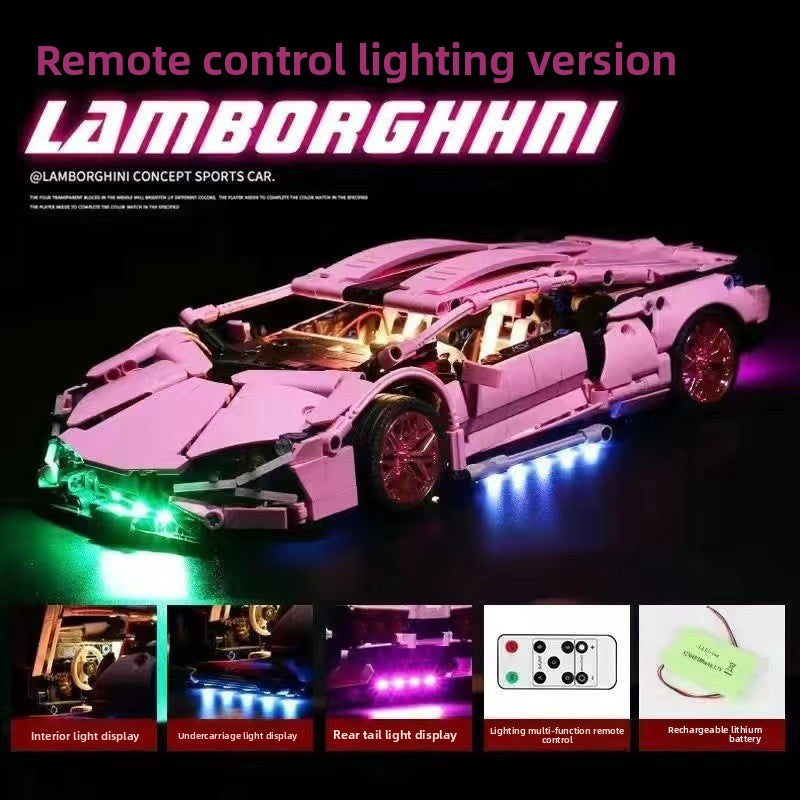 Remote Control Building Blocks Car Toy