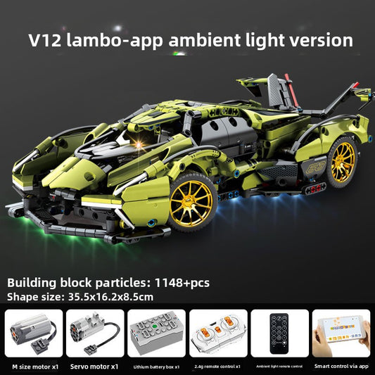 Remote Control Building Blocks Car Toy