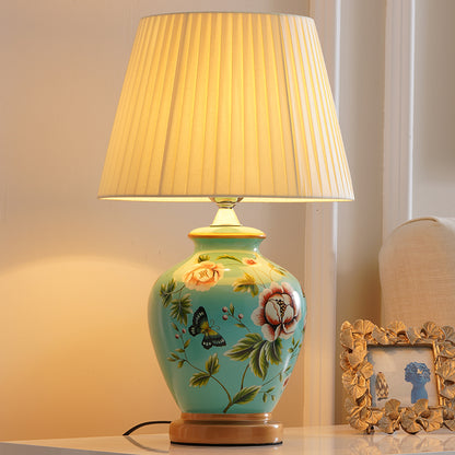 Remote Control Ceramic Table Lamp