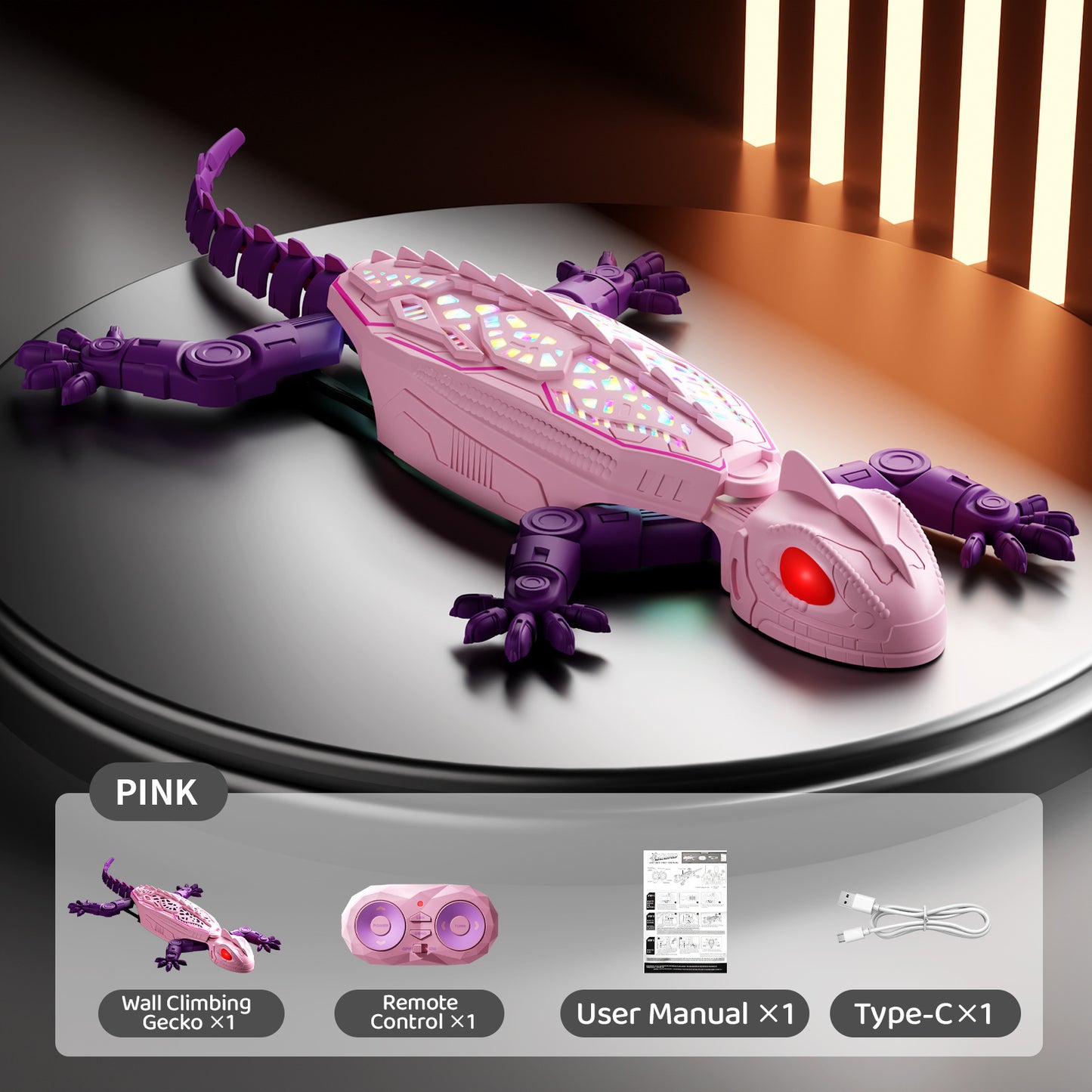 Remote Control Climbing Gecko Toy