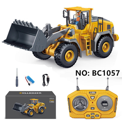 Remote Control Construction Vehicle Toy Set