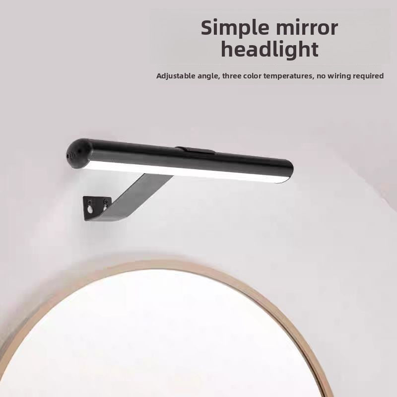 Remote Control Dimmable LED Bathroom Mirror Light with Magnetic Mounting