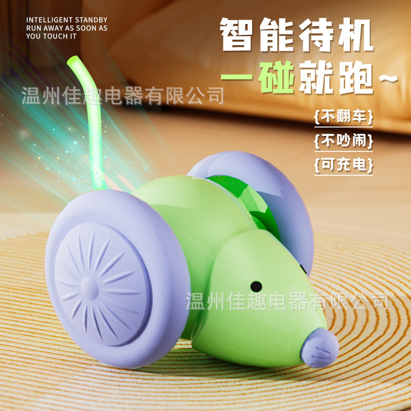 Remote Control Electric Cat Toy with Automatic Movement