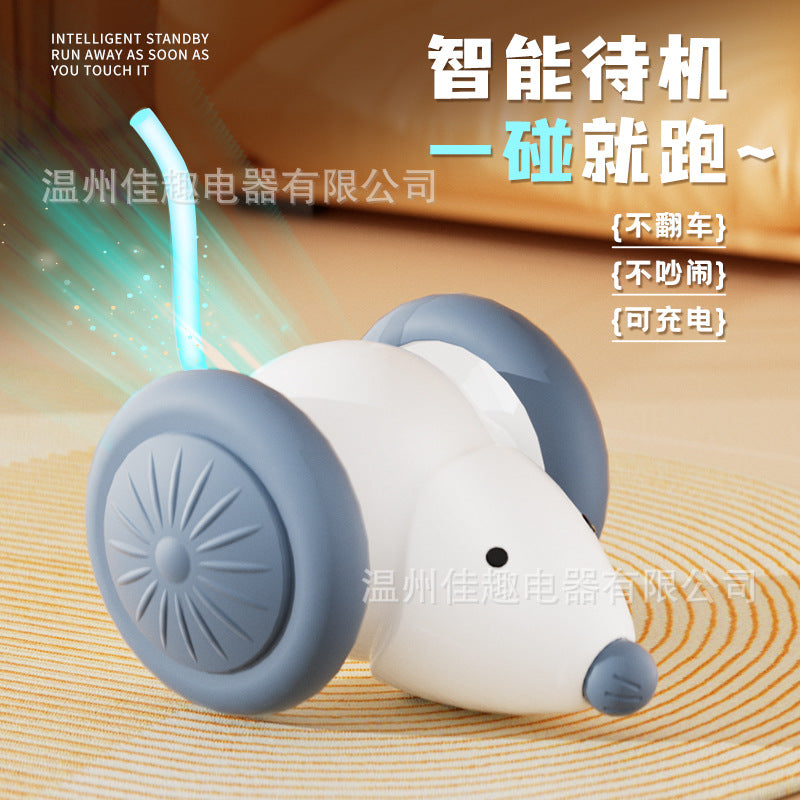 Remote Control Electric Cat Toy with Automatic Movement