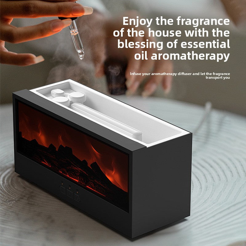 Remote Control Fireplace Aroma Diffuser