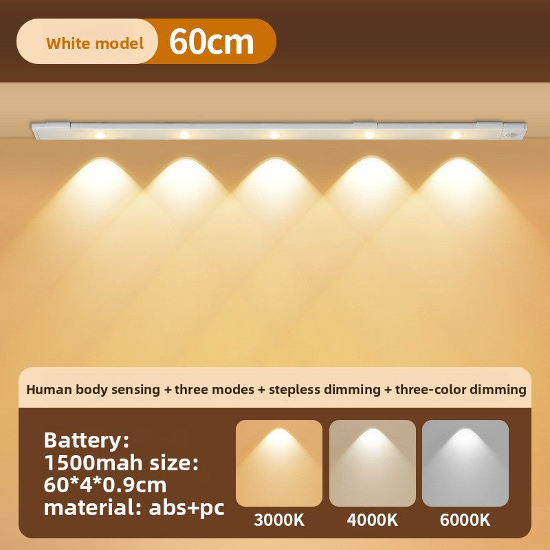 Remote Control Human Sensor Rechargeable Cabinet Light Strip