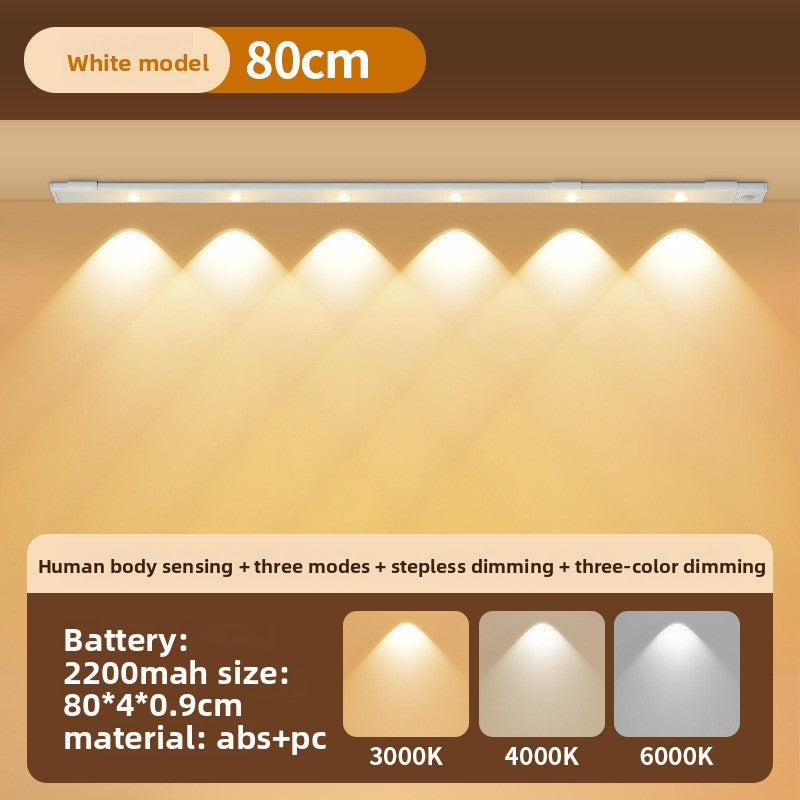 Remote Control Human Sensor Rechargeable Cabinet Light Strip