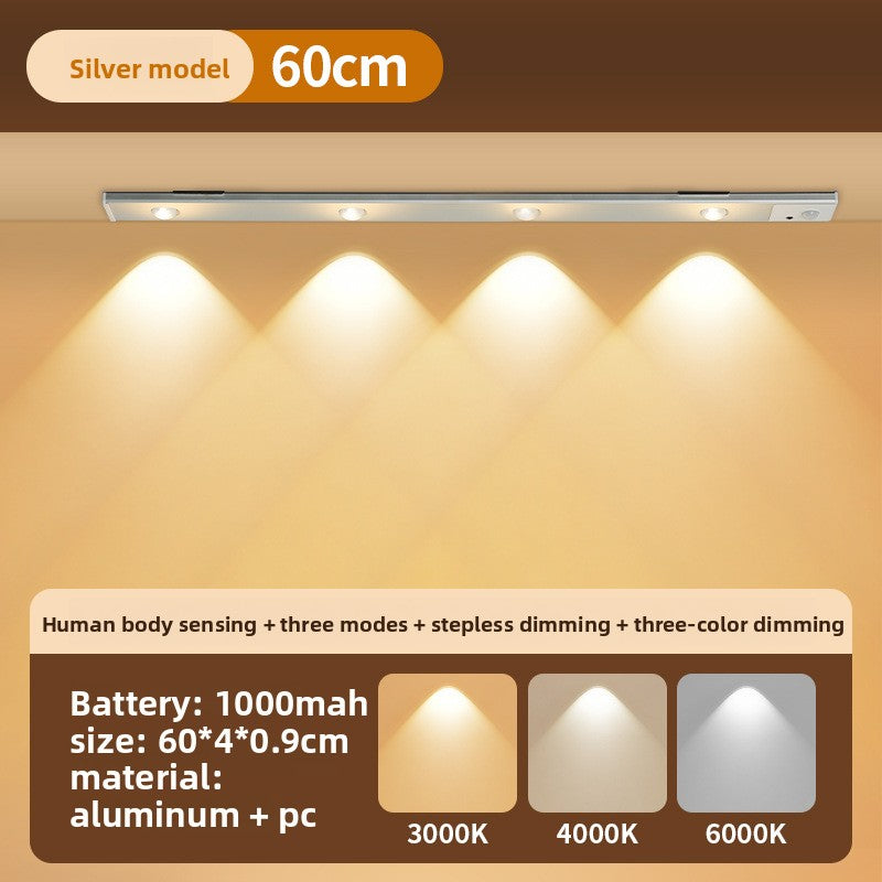 Remote Control Human Sensor Rechargeable Cabinet Light Strip