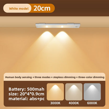 Remote Control Human Sensor Rechargeable Cabinet Light Strip
