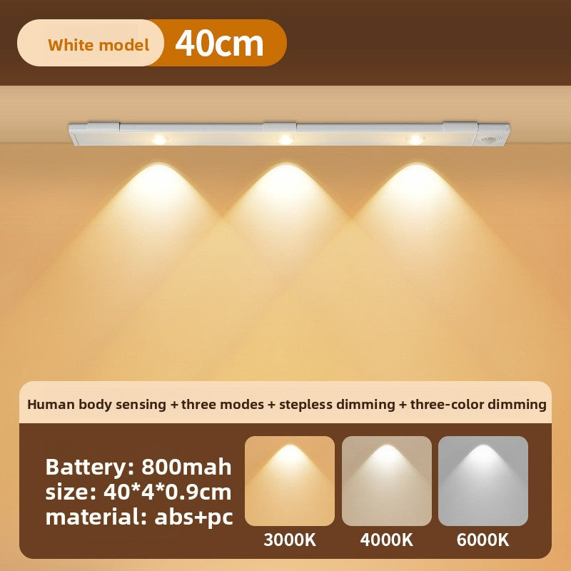 Remote Control Human Sensor Rechargeable Cabinet Light Strip