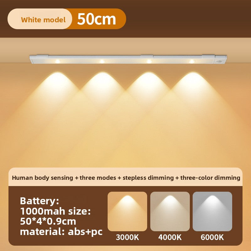 Remote Control Human Sensor Rechargeable Cabinet Light Strip