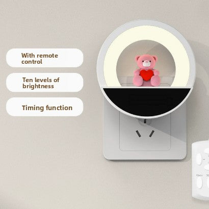Remote Control LED Bedside Lamp