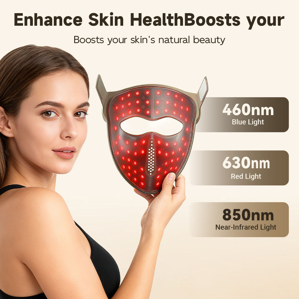 Remote Control LED Light Therapy Facial Mask