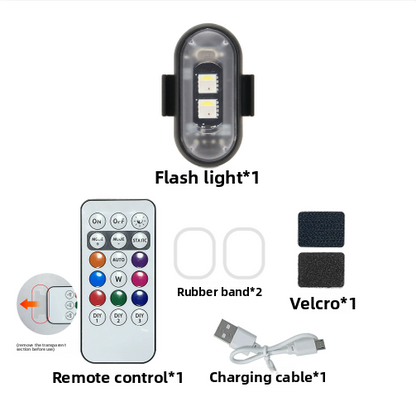 Remote Control LED Multicolor Aircraft Warning Light
