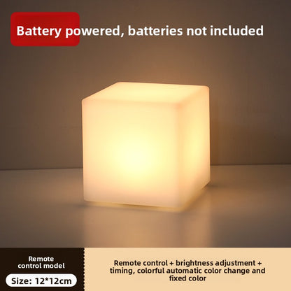 Remote Control LED Night Light Table Lamp