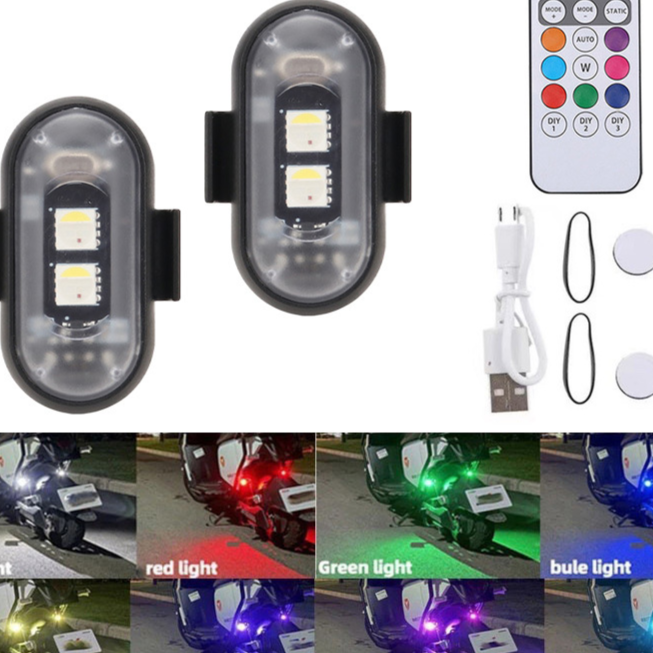 Remote Control LED Strobe Warning Light