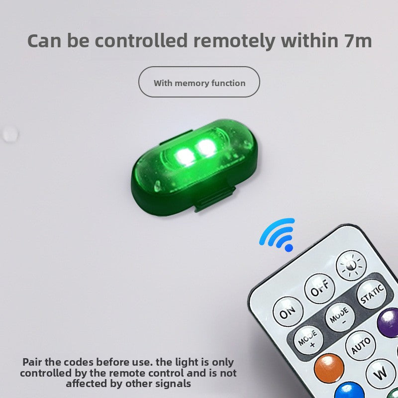Remote Control LED Strobe Warning Light