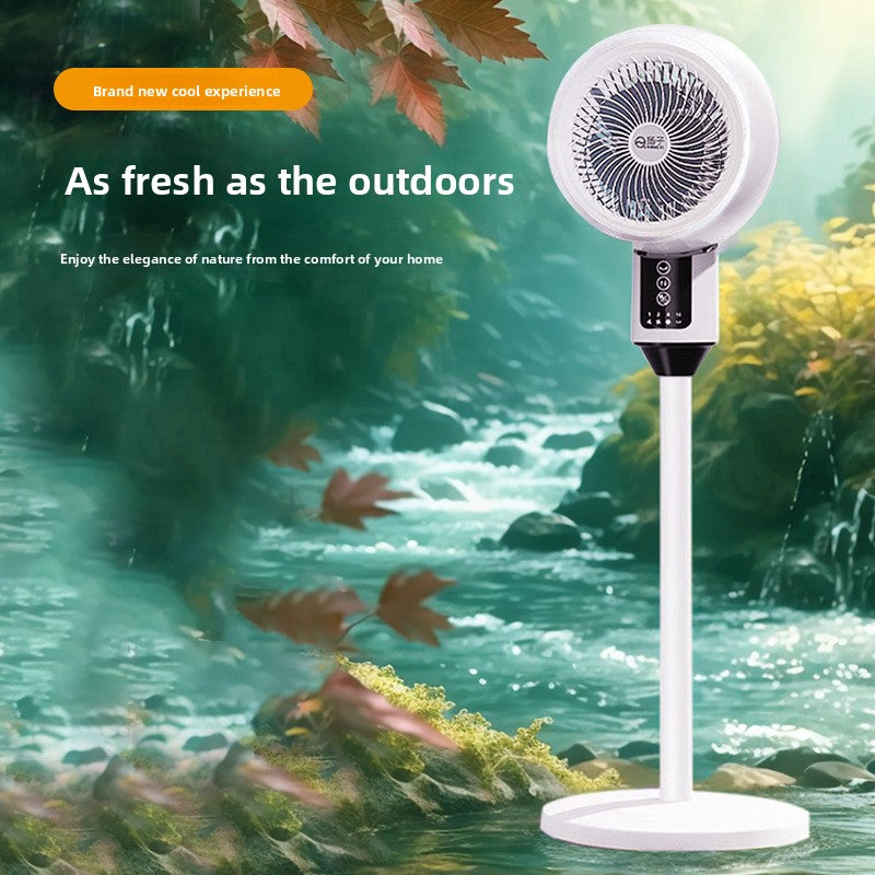 Remote Control Oscillating Floor Fan with Silent Operation