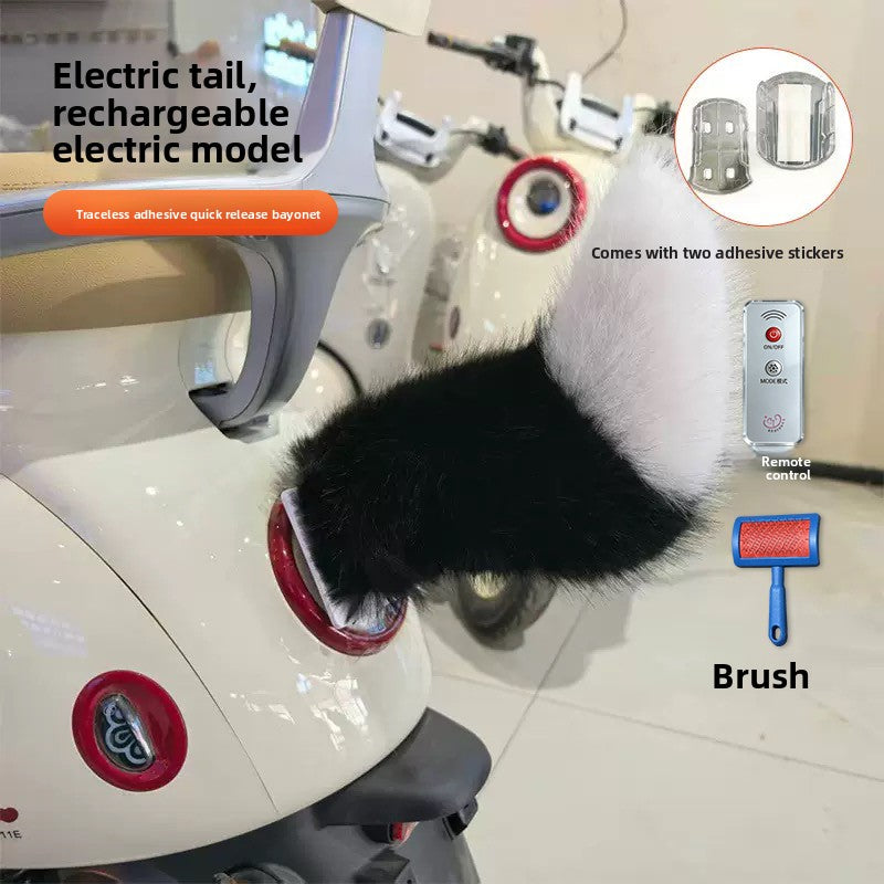 Remote Control Plush Car Tail