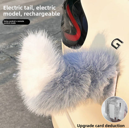 Remote Control Plush Electric Tail Ornament
