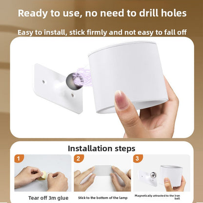 Remote Control Rechargeable Bedside Lamp