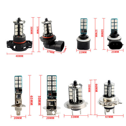 Remote Control RGB LED Car Fog Lights