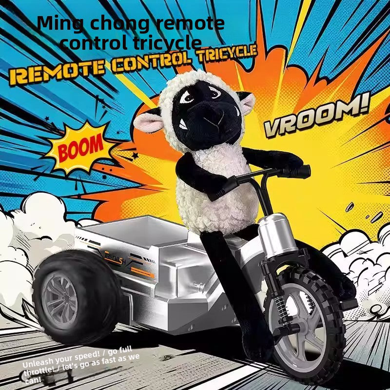 Remote Control Stunt Drift Tricycle