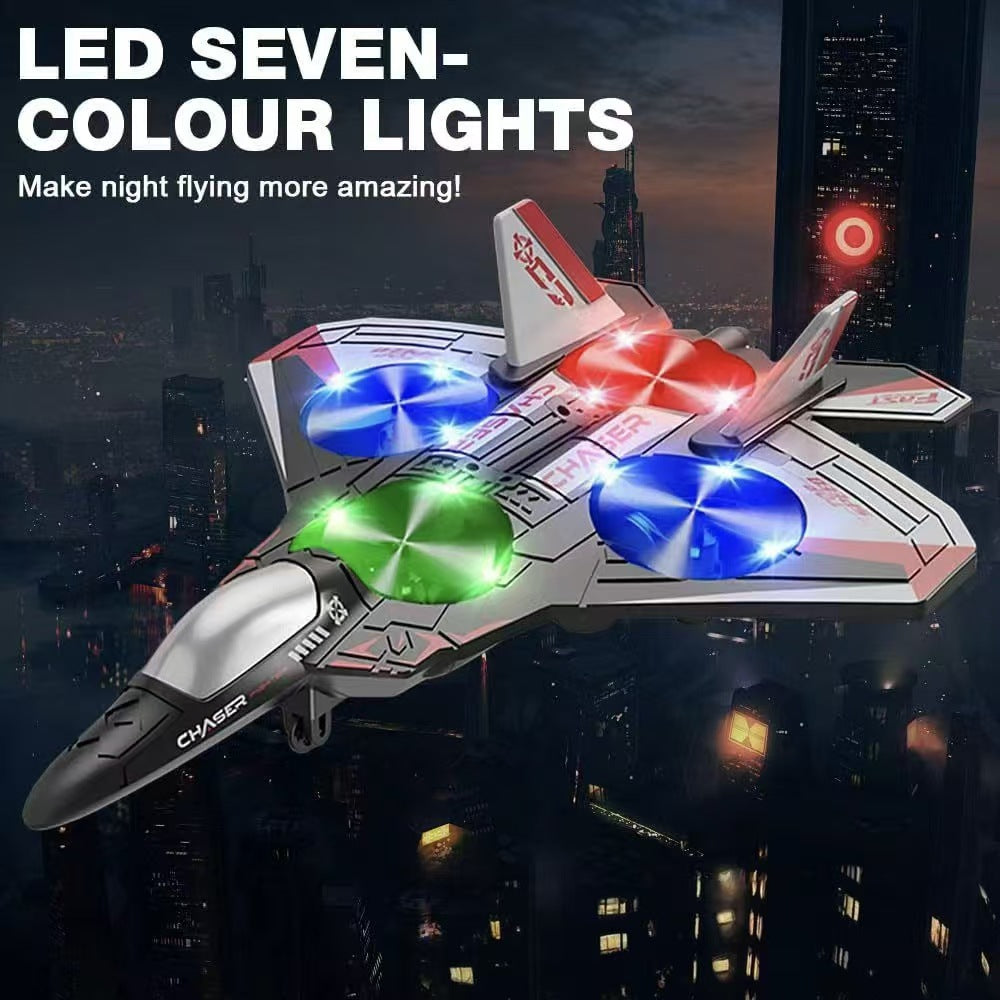 Remote Control Stunt Drone with LED Lights