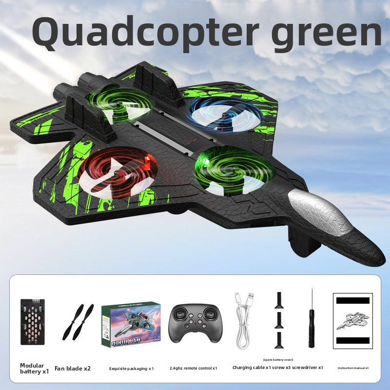 Remote Control Stunt Drone with LED Lights